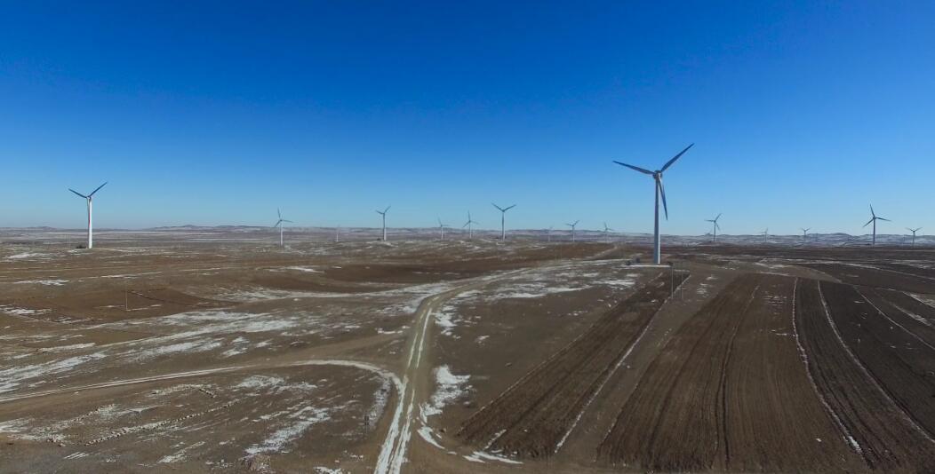 航天萬源3MW風電航拍